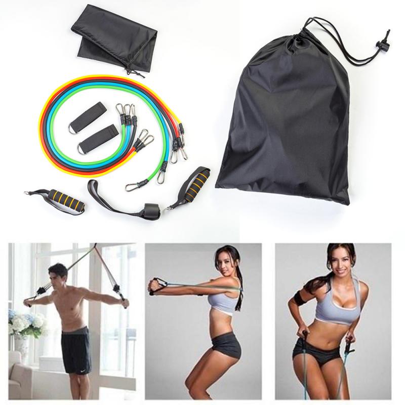 11 Piece Resistance Band Set by ANA50™